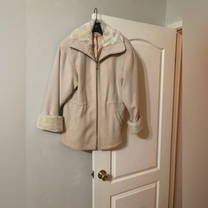 Vintage 70’s JOFELD cream wool coat Small Made in USA